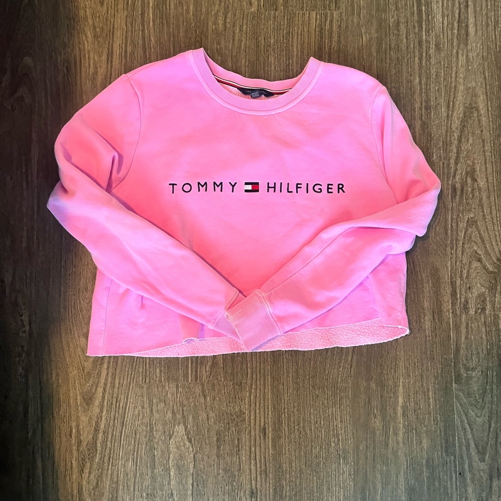 Tommy Hilfiger crop crewneck